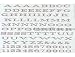 Microscale Large Scale 1/4 Extended Railroad Roman Passenger Numbers & Letters - Silv...