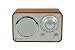 Grace Digital GDI-LD3AA Victoria Large Dial AM/FM Desktop and Portable Radio - Light brown