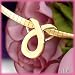 14K Love Knot Slide