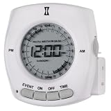 Intermatic DT500CL 10 Amp Indoor Digital Timer, White