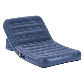 Wenzel Insta-Flex Queen Air Bed with Built-in 120Volt Pump (Blue)