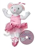 Angelina Ballerina -14" Poseable Doll with DVD