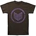 Hawkeye Men's Distressed Icon Slim Fit T-shirt Coal