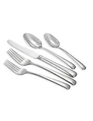 Kitchen: Monique Lhuillier for Royal Doulton Atelier 5-Piece Flatware Place Setting - Royal Doulton