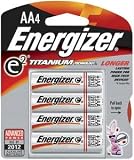 E2 TITANIUM X91RP-4 TITANIUM TECHNOLOGY ALKALINE BATTERIES (AA; 4-PK)