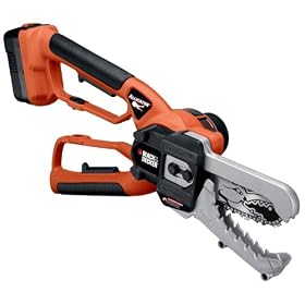 Click here to buy Black and Decker Alligator Lopper 18-Volt Cordless Chain Saw #NLP1800 by Black & Decker.