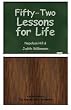 Fifty-Two Lessons for Life