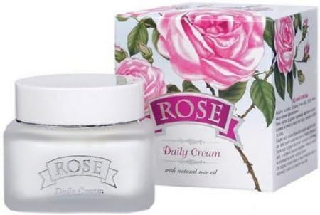 Cream "ROSE" . Cosmetic series "Rose" Naturals Rose oil, rose water, Q10 DAY cream