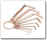 Wilmar W1113C - 8 Pc HD MM Hex Key Wrench Set
