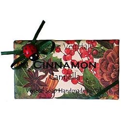 Alchimia Natural Cinnamon 10.6 Oz. Single Soap From Italy