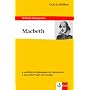Lekt�rehilfen Macbeth: Ausf�hrliche Inhaltsangabe mit Interpretation. Abitur-Fragen mit L�sungen