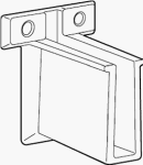 Closetmaid #6622 25PKWall Bracket/Anchor