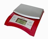 Escali #A115WR Red Aqua Liquid Measuring Scale