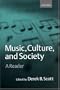 Music, Culture, and Society: A Reader