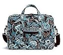 Vera Bradley Java Blue Metro Laptop Bag