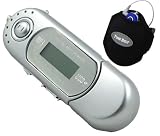 256MB Techsplosion MP3 Player & Tunebelt Gym Armband (Sassy Silver)