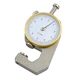 uxcell　0-10mm　新しい　コンパクト　ダイヤル　ゲージ　1 mm厚さ　計　1個