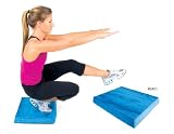EcoWise Deluxe Balance Pad, 19L x 15W x 3H - Marble Blue