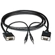 Cables To Go - 43097 - 15ft UXGA+3.5mm Monitor Cable