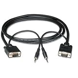 Cables To Go - 43097 - 15ft UXGA+3.5mm Monitor Cable