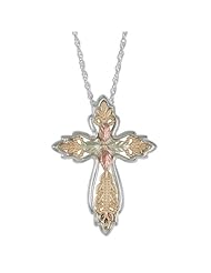 Black Hills Gold Tango Collection Cross Necklace