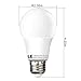 LE A19 Dimmable E26 LED Bulbs, 14W (100 Watt Equivalent) Light Bulbs, 1400 Lumens, 200° Beam Angle, E26 Medium Base, Pack of 8 Units (6 Pack Warm White)
