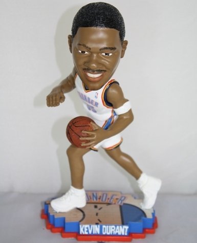 Kevin Durant Oklahoma City Thunder Court Base Bobble Head
