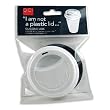 DCI I Am Not a Plastic Lid, Set of 2