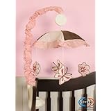 GEENNY Musical Mobile For Blossom Flower CRIB BEDDING SET