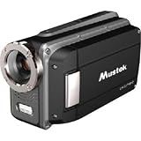 New Mustek HDV527W Digital Camcorder 2.7in LCD CMOS Black HD 32 MB Flash Memory Microphone Speaker