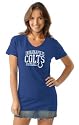 Indianapolis Colts Women's Tri Blend V Neck T-Shirt- by Alyssa Milano