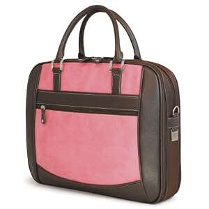Mobile Edge MESBCX Element Briefcase (Pink Suede)