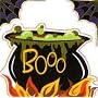 RoomMates PJ2003SCS Happy Halloween Peel & Stick Appliques