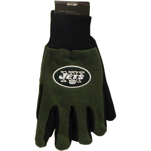 New York Jets Green & Black Jersey Work Gloves Nfl Mcarthur Towels R1320ttg