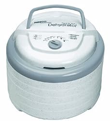 Nesco Professional FD-75PR 700 Watt Food Dehydrator 5 Trays &amp; Spices - Gray/Speckled