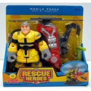 Rescue Heroes Mobile Force - Hal E. Copter & Copter-image