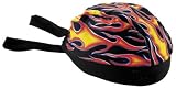Schampa Technical Wear STRETCH HEADWRAP-BLK/RED FLMS BNDNA003-10