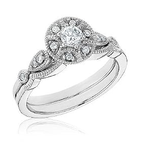 Diamond Bridal Set 1 3ctw by Reeds