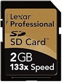 Lexar Professional Series SD Memory Card 2GB