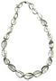 14k Yellow Gold Created Green Amethyst Necklace, 17"