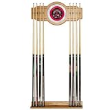 Toronto Raptors NBA Billiard Cue Rack with Mirror