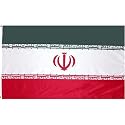 Iran Flag Polyester 3 ft. x 5 ft.
