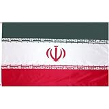 Iran Flag Polyester 3 ft. x 5 ft.