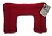 Neck & Shoulder Heat Pad - Microwavable Lavender Wheat Bag - Red Fleece