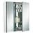 KOHLER K-CB-CLC2526FS 25-by-26-by-5-Inch Double Door Aluminum Cabinet