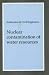 Book Nuclear Contamination of Water Resources: Proceedings of the Conference Water Resource Consequences of a Nuclear Event, Organized by the Institution