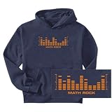 Sweatshirt Navy Blue  Equalizer Math Rock  Music