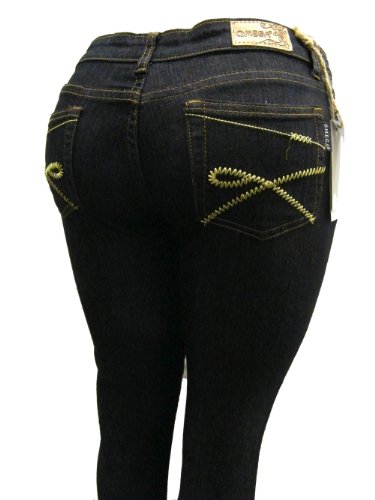 Women's Omega Skinny Stratch Jeans- X Loop Golden 3 product image