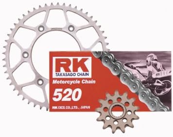 Outlaw Racing RK Chain & Lightweight Steel Sprocket Kit CRF 450 R X 02-12 13/51