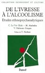 de l'ivresse a l'alcoolisme: etudes e...